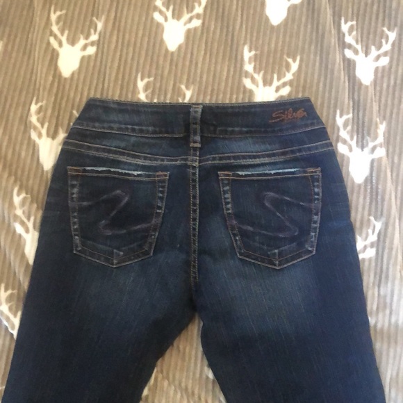 Silver Suki dark blue Jean size 29/31 - Picture 4 of 4